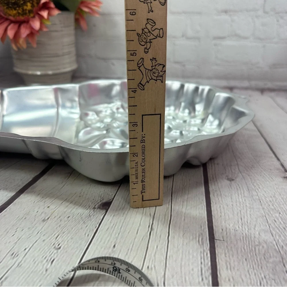 vintage wilton 1998 flower pot cake pan